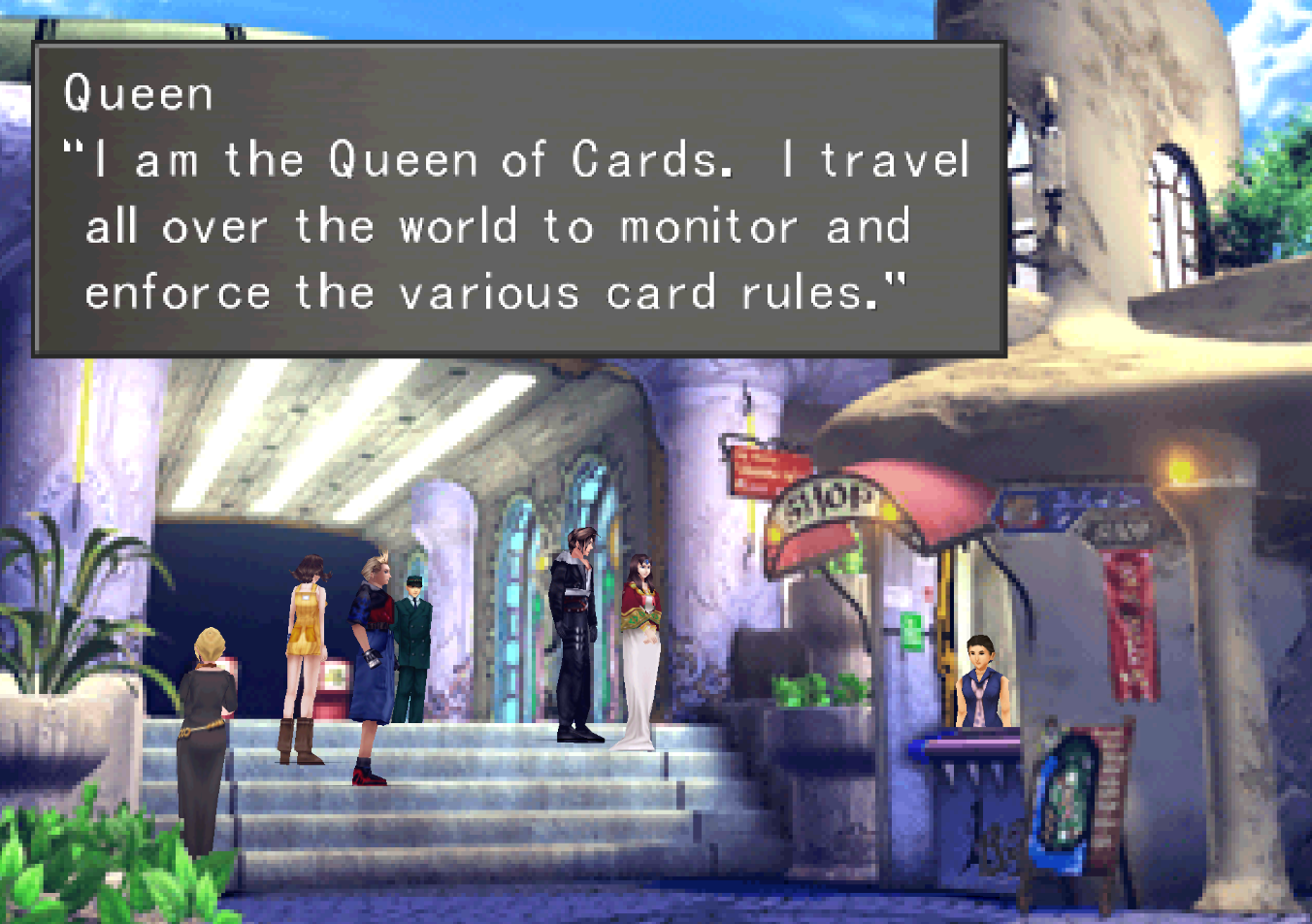 Queen of Cards Side Quest FF8 Guide